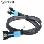 Slim SAS SFF 8654 MCIO 4I (38P) to MCIO 4I (38P) PCIE5.0 Data Connection Cable - Image 5