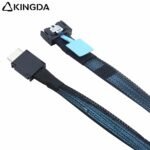 Slim SAS SFF 8654 MCIO 4I (38P) to Oculink SFF-8611 4i PCIE5.0 Data Connection Cable - Image 5