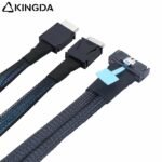 Slim SAS SFF 8654 MCIO 8I (74P) to dual 2X Oculink SFF-8611 4I S PCIE5.0 Data Connection Cable - Image 5