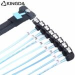 Slim SAS SFF 8654 MCIO 8I (74P) to 8X left bend SATA left turn SATA PCIE5.0 Data Connection Cable - Image 5