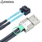 PCIE MINI SAS SFF-8088 8X I/O 68P to 2 port dual SFF 8643 Server Connection Cable - Image 5