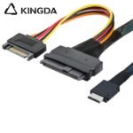PCIE Oculink SFF 8611 4I To U.2 SFF 8639 wit SATA 15P High-Speed Connection cables - Image 3