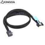 Right angle 90 degree PCIE Oculink SFF 8611 4I To MCIO 8654 4I High-Speed Connection cables - Image 4