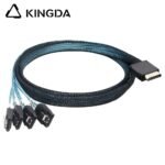 PCIE Oculink SFF 8611 4I To 4 port SATA 7P High-Speed Connection cables - Image 2