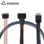 PCIE Oculink SFF 8611 4I To U.2 SFF 8639 wit SATA 15P High-Speed Connection cables - Image 2