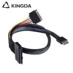 PCIE Oculink SFF 8611 4I To U.2 SFF 8639 wit SATA 15P High-Speed Connection cables