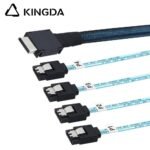 PCIE Oculink SFF 8611 4I To 4 port SATA 7P High-Speed Connection cables - Image 4