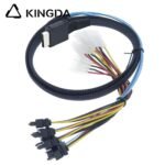 PCIE Oculink SFF 8611 4I To 4X U.2 SFF 8639 with 4P power High-Speed Connection cables - Image 5