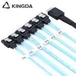 PCIE Oculink SFF 8611 4I To 6 port SATA 7P High-Speed Connection cables - Image 5