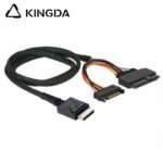 PCIE Oculink SFF 8611 4I To U.2 SFF 8639 wit SATA 15P High-Speed Connection cables - Image 5