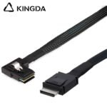 PCIE Oculink SFF 8611 4I To left turn left bend SFF 8087 High-Speed Connection cables - Image 5