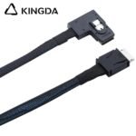 PCIE Oculink SFF 8611 4I To right turn right bend SFF 8087 High-Speed Connection cables - Image 4