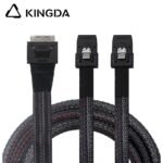 PCIE Oculink SFF 8611 8I To 2X SFF 8087 Server High-Speed Connection cables - Image 2