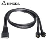 PCIE Oculink SFF 8611 8I To 2X SFF 8643 Server High-Speed Connection cables