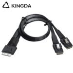PCIE Oculink SFF 8611 8I To 2X SFF 8087 Server High-Speed Connection cables