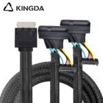 PCIE Oculink SFF 8611 8I To 2X U.2 SFF 8639 with SATA 15P Server High-Speed Connection cables - Image 5