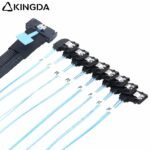 Slim SAS SFF 8654 MCIO 8I (74P) to 8X right bend SATA right turn SATA PCIE5.0 Data Connection Cable - Image 6