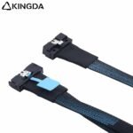 Slim SAS SFF 8654 MCIO 8I (74P) to Slim SAS LP Low pfrofile SFF 8654 8i 74P PCIE5.0 Data Connection Cable - Image 6