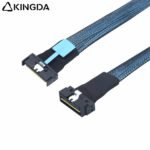 Slim SAS SFF 8654 MCIO 8I (74P) to Slim SAS LP Low pfrofile SFF 8654 8i 74P PCIE5.0 Data Connection Cable - Image 5