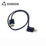 Ultra flexible and slim HDMI 2.1 8K Ultra High Speed Right Angle 90-degree downwards HDMI Cable 48Gbps Gold Plated Connector Ultra slim wire - Image 3