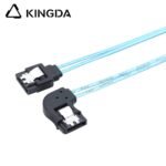 Straight SATA 7P to Left bend Left turn SATA 7P high-speed connection cables - Image 2