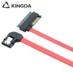 Left turn left bend SATA 7P to SFF 8482 SAS 29 with SATA 15P red SSD high-speed connection cables - Image 6