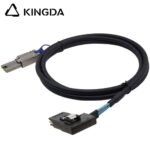 Right bend 90 degree Mini SAS HD SFF-8087 to SAS HD SFF-8088 Server Internal and External High-Speed Connection cables - Image 4