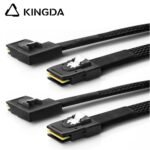 Mini SAS HD SFF-8087 to 4X SFF 8482 2-in-1High Speed Server Internal Connection Wire Harness