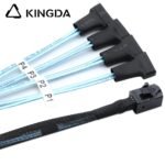 Mini SAS HD SFF-8643 to 4X SATA 7P male High Speed Server Internal Connection cable - Image 6