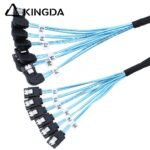6 port SATA 7P to 6 port right turn right bend SATA 7P female SSD high-speed connection cables - Image 6