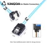 6 port SATA 7P to 6 port 90-degree right angle SATA 7P female SSD high-speed connection cables - Image 4