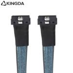 SAS 4.0 Low profile SFF 8654 8I (74P) Male TO male High speed data Connection Cable - Image 4