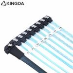 Low profile Slim SAS SFF 8654 8I (74P) to 8 SATA 7P female High speed data Connection Cable - Image 3