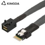 Slim SAS SFF 8654 4I (38P) to SFF 8643 High speed data Connection Cable - Image 4