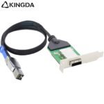 PCIE MINI SAS SFF-8088 26P Female receptacle to SFF 8644 male plug Server Connection Cable - Image 2