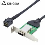 PCIE MINI SAS SFF-8088 26P Female receptacle to SFF 8643 Server Connection Cable - Image 2