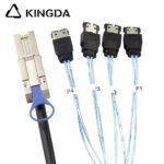 PCIE MINI SAS SFF-8088 26P to 4 E-SATA 7P Server Connection Cable - Image 2