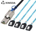 PCIE MINI SAS SFF-8088 26P to 4 SATA 7P Server Connection Cable - Image 4