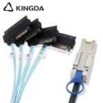 PCIE MINI SAS SFF-8088 26P to 4X SFF-8482 2-IN-1 Server Connection Cable - Image 2