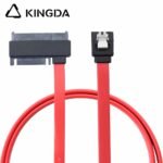 SATA 7P female with spring to SFF 8482 SAS 29 with SATA 15P red SSD high-speed connection cables