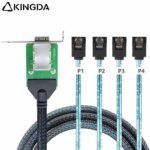 PCIE MINI SAS SFF-8088 26P Female receptacle to SFF 8644 Server Connection Cable - Image 3