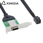 PCIE MINI SAS SFF-8088 26P Female receptacle to SFF 8643 Server Connection Cable - Image 3