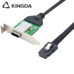 PCIE MINI SAS SFF-8088 26P Female receptacle to SFF 8087 Server Connection Cable - Image 3