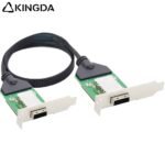 PCIE MINI SAS SFF-8088 26P Female receptacle to SFF 8088 female receptacle Server Connection Cable - Image 3