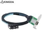PCIE MINI SAS SFF-8088 26P Female receptacle to SFF 8644 Server Connection Cable - Image 4