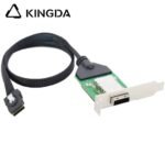 PCIE MINI SAS SFF-8088 26P Female receptacle to SFF 8087 Server Connection Cable - Image 4