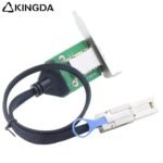 PCIE MINI SAS SFF-8088 26P Female receptacle to SFF 8088 male plug extension Server Connection Cable - Image 5