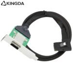 PCIE MINI SAS SFF-8088 26P Female receptacle to right turn right bend SFF 8087 Server Connection Cable - Image 3