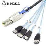 PCIE MINI SAS SFF-8088 26P to 4 E-SATA 7P Server Connection Cable - Image 4