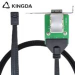 PCIE MINI SAS SFF-8088 26P Female receptacle to SFF 8643 Server Connection Cable - Image 4